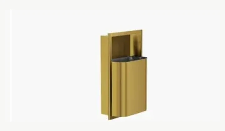 Commercial restroom waste receptacles and removable liners