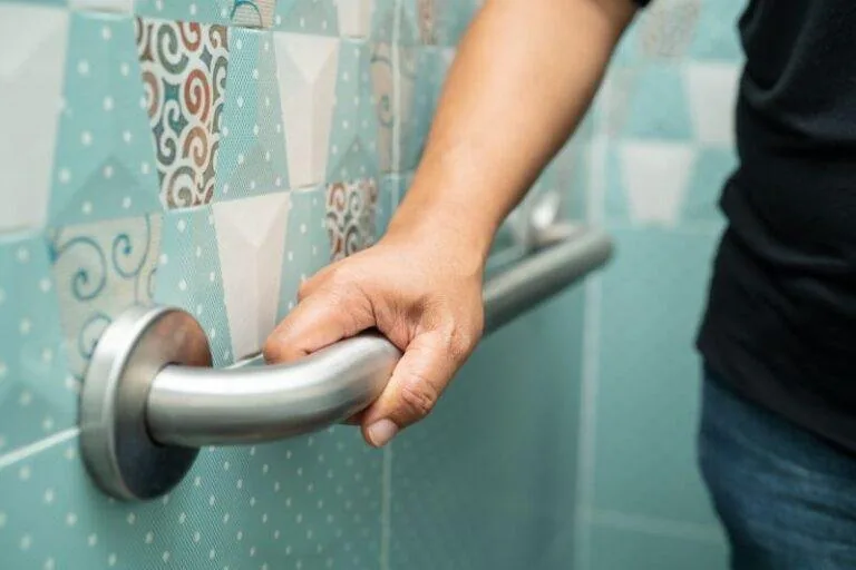 Accessibility & Safety in a completed commercial restroom