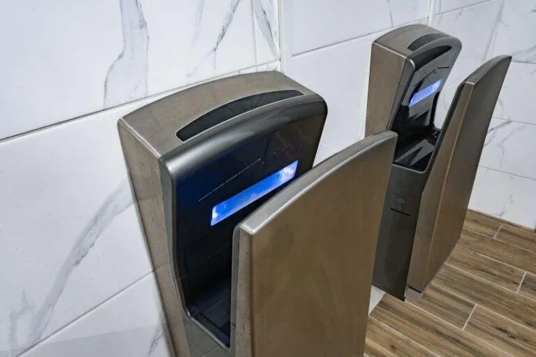 Handwashing & Hygiene in a completed commercial restroom