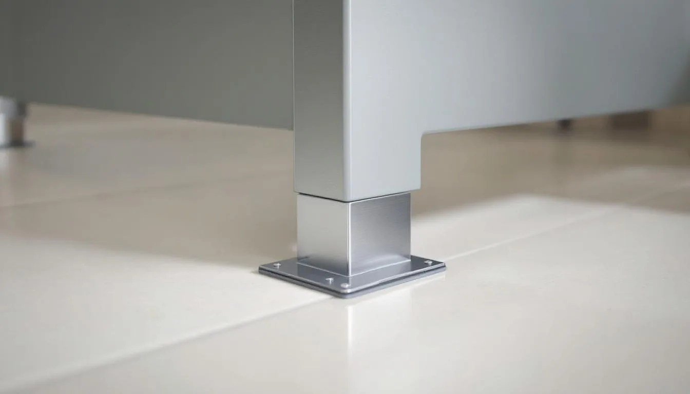 How to Install Toilet Partition Pilaster Shoes