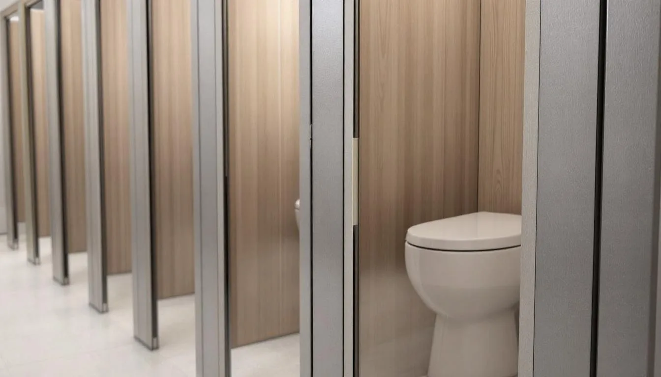 How to Install Toilet Partition Privacy Strips