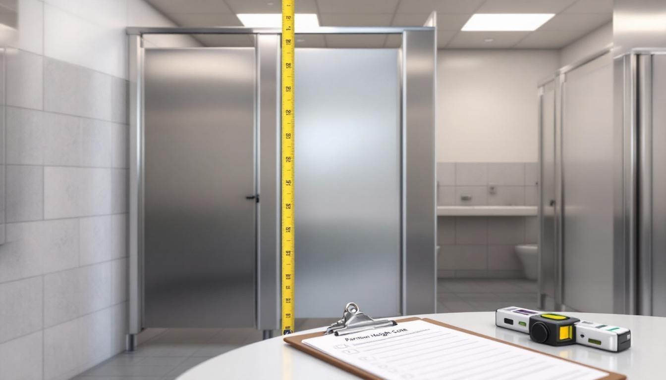 How to Meet Toilet Partition Height Code Requirements