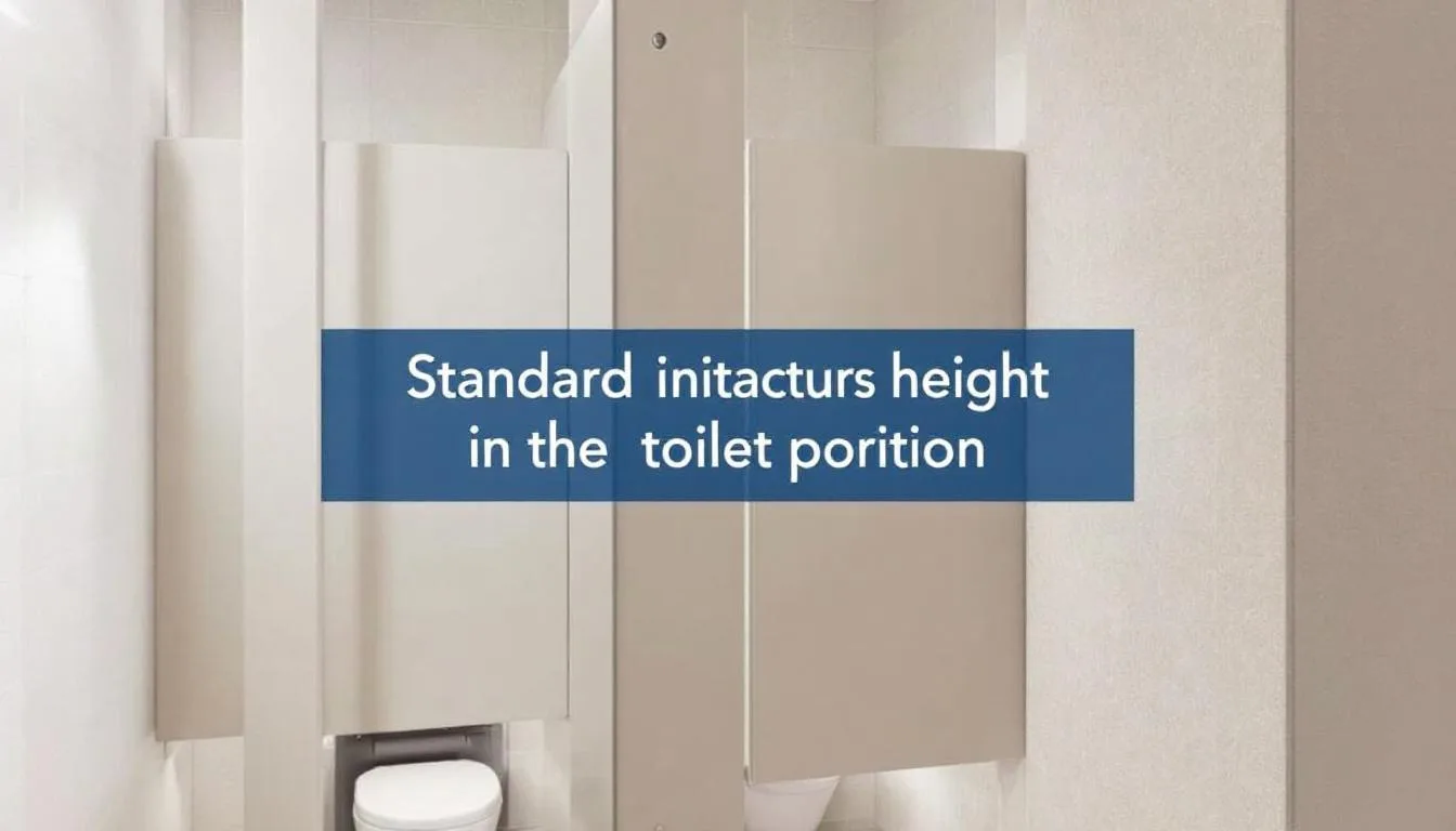 What Is the Standard Toilet Partition Height?