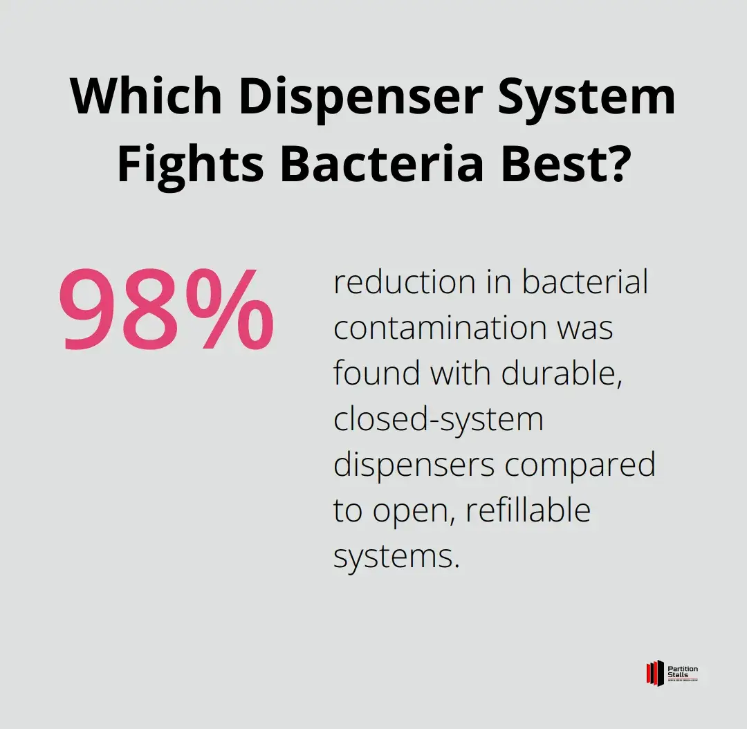 Infographic: Which Dispenser System Fights Bacteria Best?