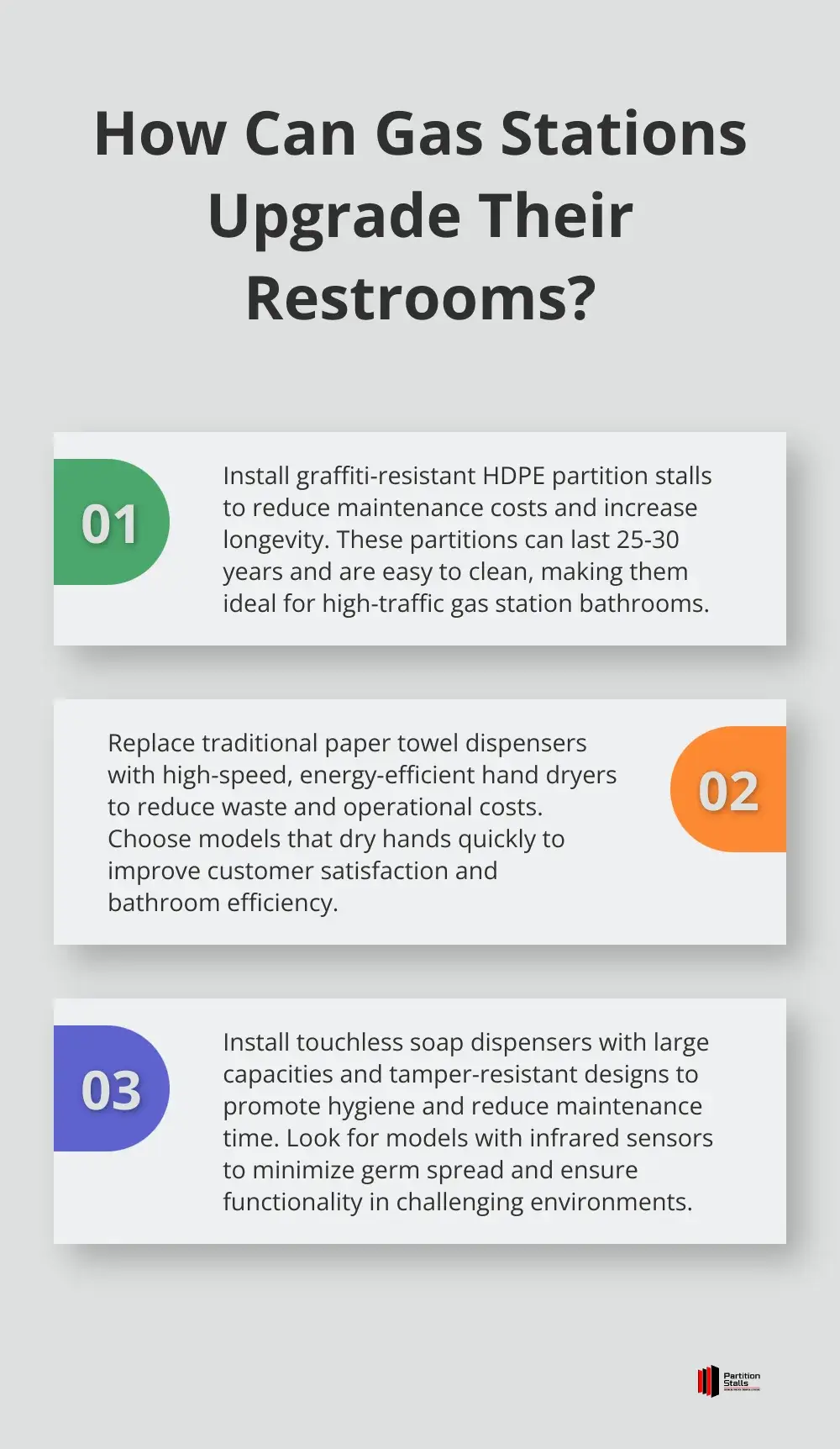 Infographic: How Can Gas Stations Upgrade Their Restrooms?