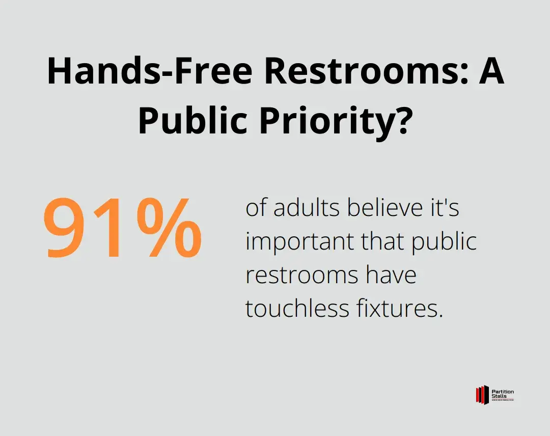 Infographic: Hands-Free Restrooms: A Public Priority? - modern public restroom design