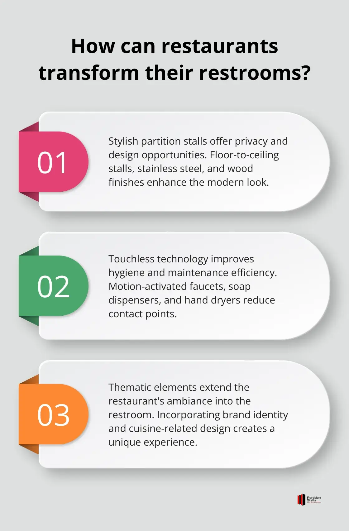 Infographic: How can restaurants transform their restrooms? - restaurant restroom design
