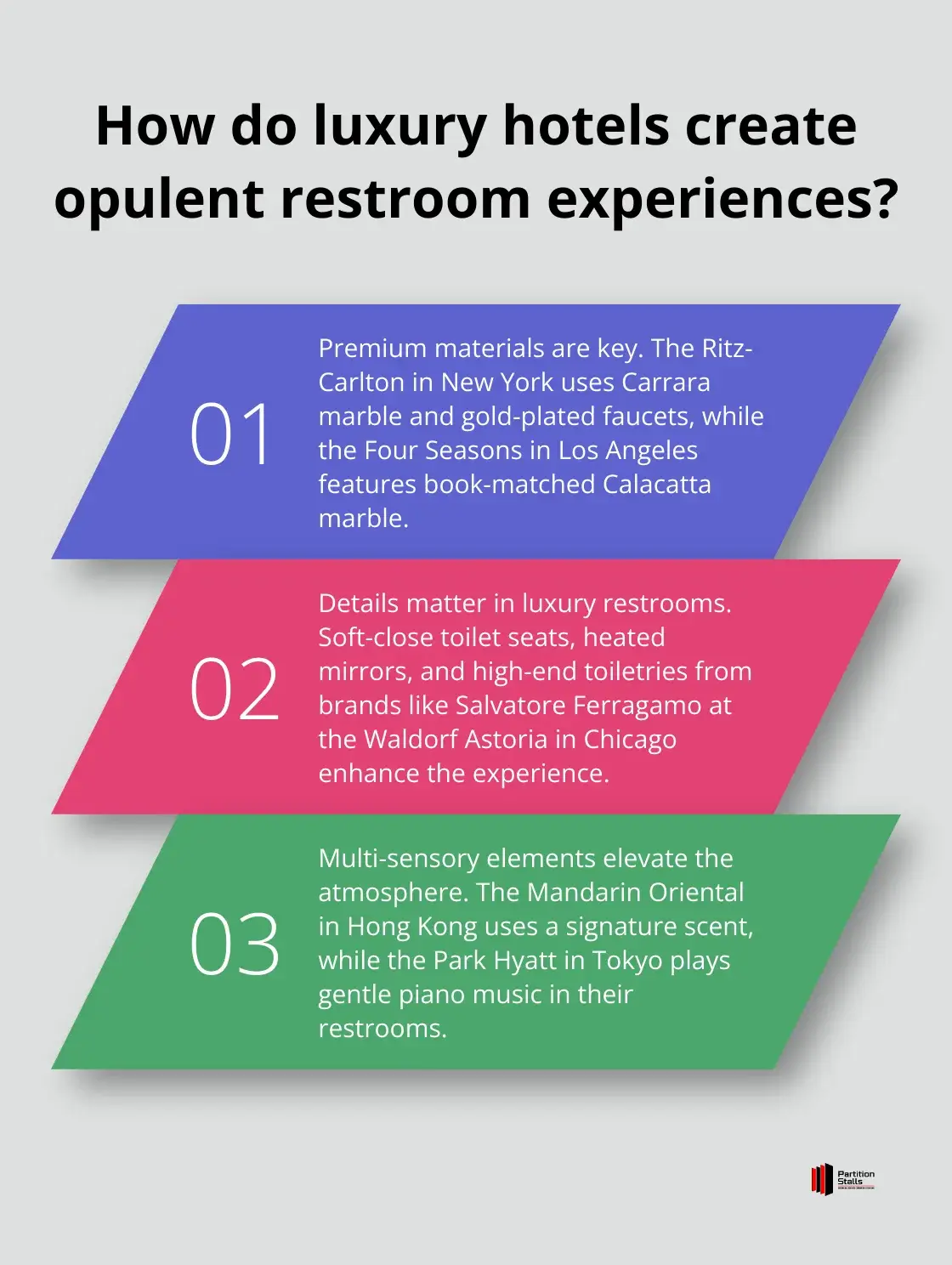 Infographic: How do luxury hotels create opulent restroom experiences?